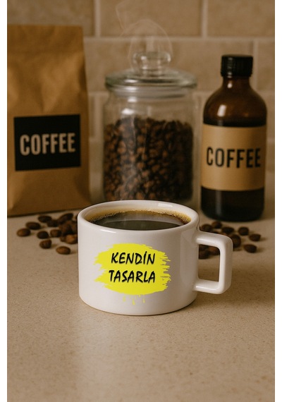 Kendin Tasarla Bardak - Kişiye Özel Bardak Satıya Sor 2 Nescafe Bardağı