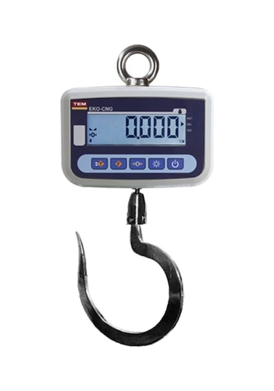Tem Eko-lcd 500 Kg 200 Gr Onaylı Çengelli Baskül - Baskül Terazi