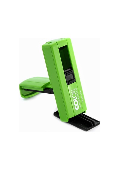 Colop Cep30 Kaşe Yeşil Kasa Siyah Keçe - 18 x 47 MM