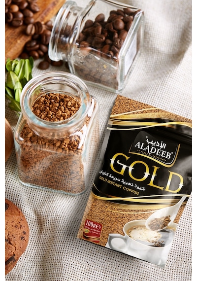 Aladeeb Gold Hazır Kahve Çözünebilir Kahve 100 G