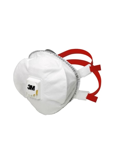 3M 8835+ Tek Kullanımlık FFP3 Ventilli Maske - (5li Paket)