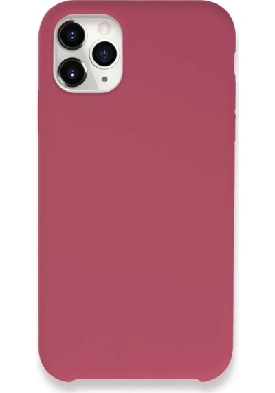 Newface Apple İphone 11 Pro Max Kılıf Lansman Legant Silikon - Fuşya