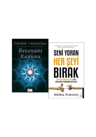Rezonans Kanunu + Seni Yoran Her Şeyi Bırak / 2 Kitap Set