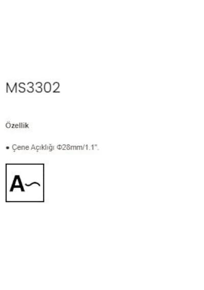 Mastech Ms3302 - Kompakt Ac Kaçak Akım Pensampermetre