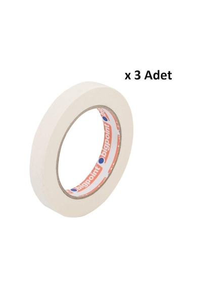 Bigpoint Maskeleme Bandı 15mm X 40m X 3 Adet