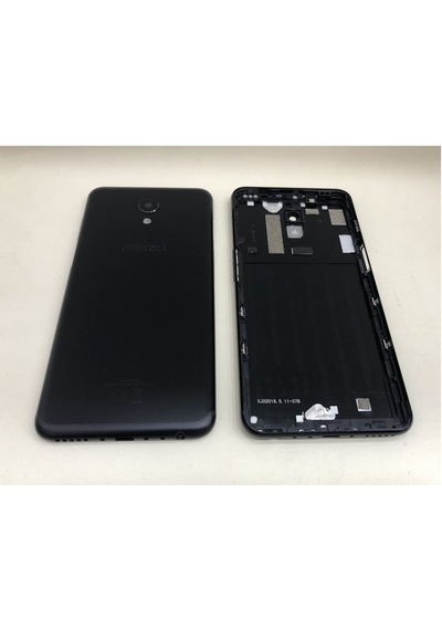 Meizu M6s M712h Kasa Arka Kapak Pil Kapağı - Mavi