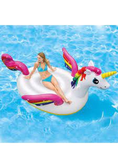 Intex Mega Unicorn Island Tek Boynuzlu At 287cm 57281