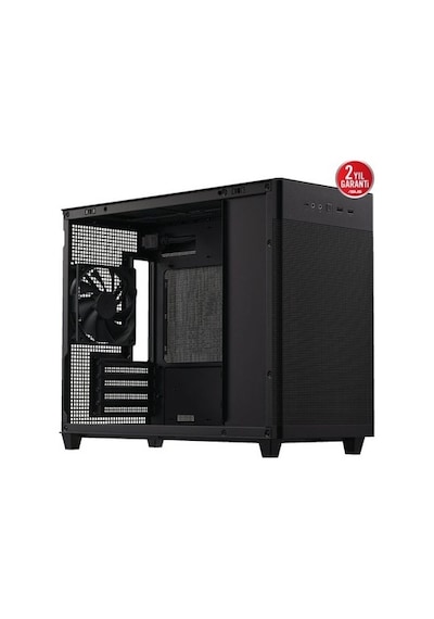 Asus Prime Ap201 Mesh Siyah Microatx Kasa Usb 3.2 Toz Filtresi Ve Kulaklık Girişi İle Kullanıma