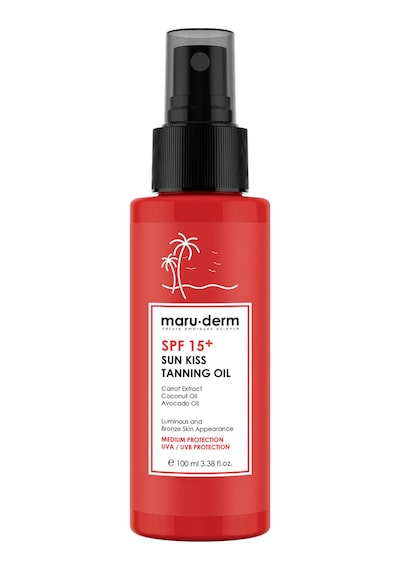 Maruderm Spf 15+ Sun Kiss Tanning Oil Spf 15+ Bronzlaştırıcı Yağ 100 Ml
