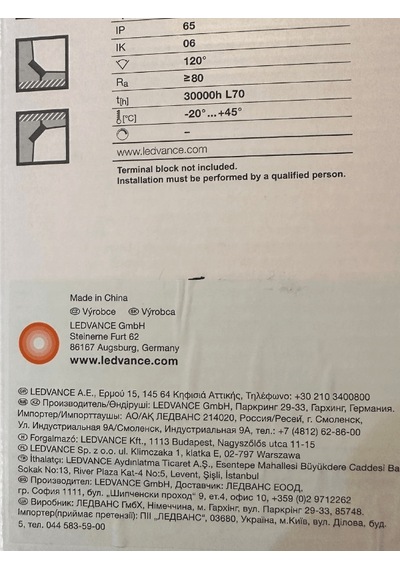 Osram Ledvance 100w 6500k Beyaz Işık Led Projektör