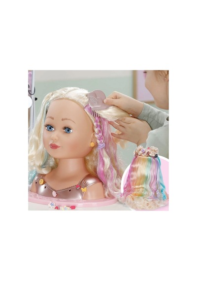 Baby Born Gökkuşağı Saç Tasarım Büstü 839379