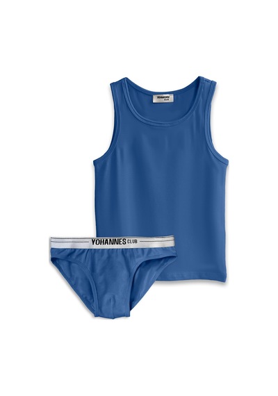 Yohannes Club, Erkek Çocuk, Pamuklu Slip&atlet, Alt-üst, 4 Çift Takım, Çok Renkli Çok Renkli