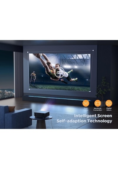 Yaber Ace K1 650 Ansı Ev Sineması Film Projektörü