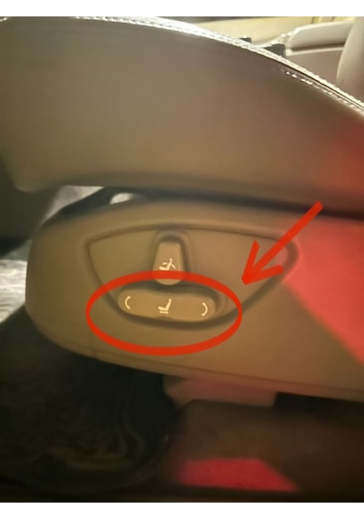 Ssangyong Kyron Koltuk Ayar Düğmesi Alt Parçası