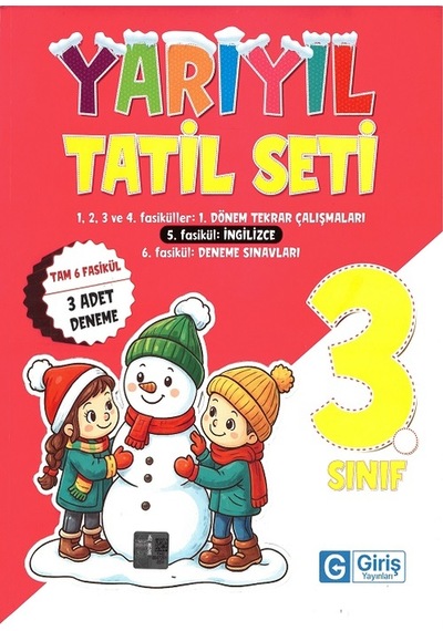 Giriş 3.sınıf Yarıyıl Tatil + Fen Bilimleri Etkinlik Kitabı