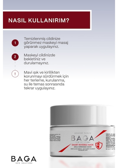 Kırmızı Kil Maskesi & Görünmez Maske