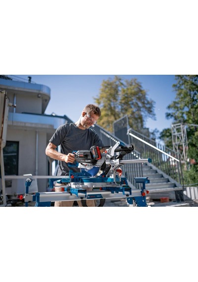 Bosch Gcm 18v-216 Dc 1x5,5 Ah Expert Akülü Gönye Kesme Makinesi