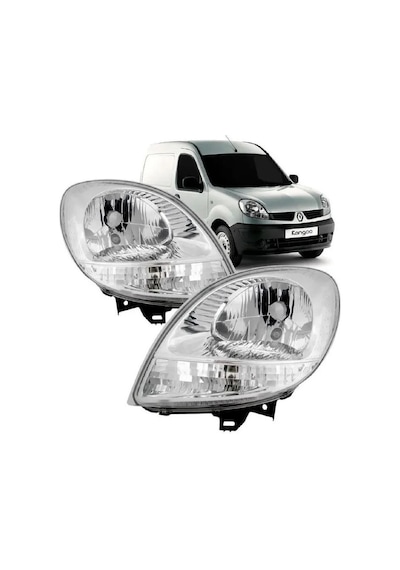 Renault Kangoo Sağ Sol Ön Far Lambası Takımı 2003-2008