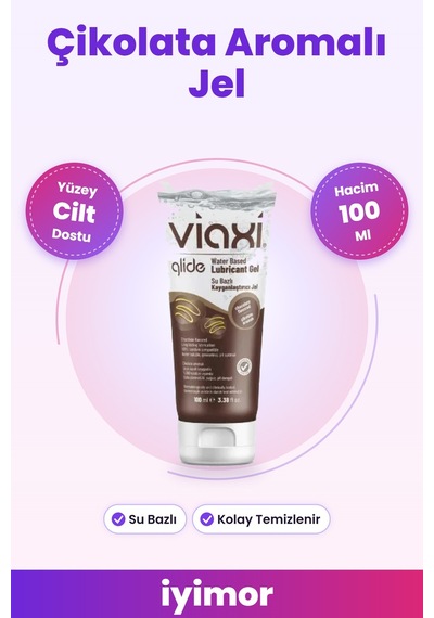 Su Bazlı Ve Renksiz Çikolata Aromalı Kayganlaştırıcı Jel İyimor