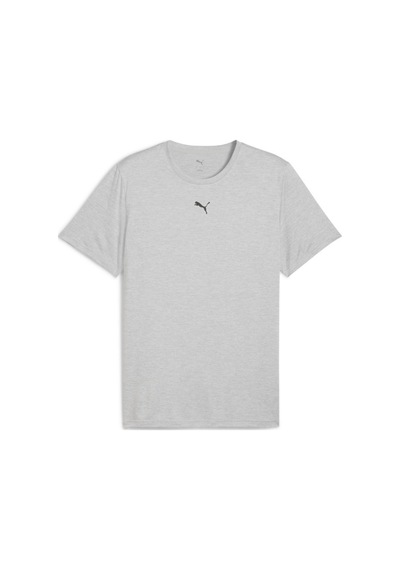 Puma Essentials Heather Cat Erkek Gri Spor Tişört 525920 04 Gri