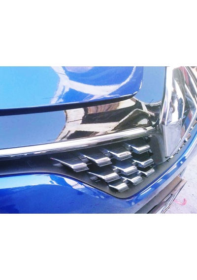 Renault Clio 5 Hb Krom Ön Panjur 6 Prç. 2019 Ve Üzeri P.çelik
