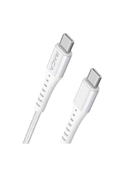Raca Rc10b 60 Watt Type-c To Type-c Şarj Ve Data Kablosu 1 Metre - Beyaz