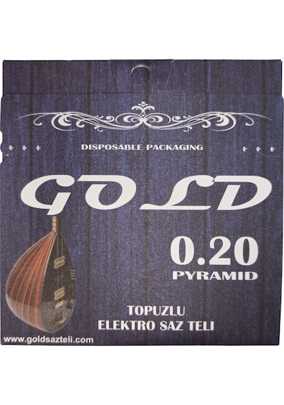 Gold 0.20 Elektro Bağlama Teli