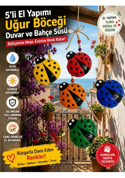 Şanslı Uğur Böceği Dekor Seti
