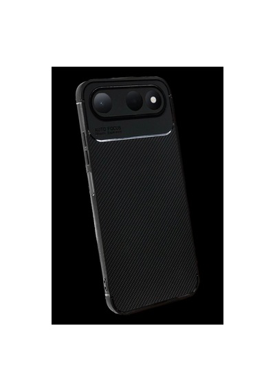 Newface Tecno Spark 50 5g Auto Focus Karbon Kapak - Siyah