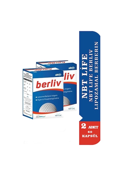 Nbt Life Berliv Lipozamal Berberin 2 x 60 Kapsül