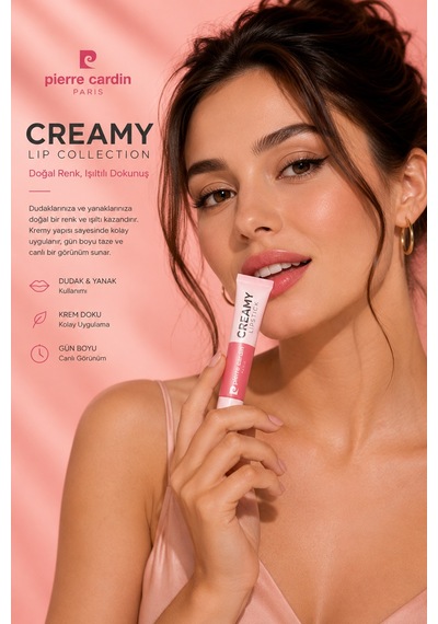 Pierre Cardin Creamy Lipstick Light Pink 002