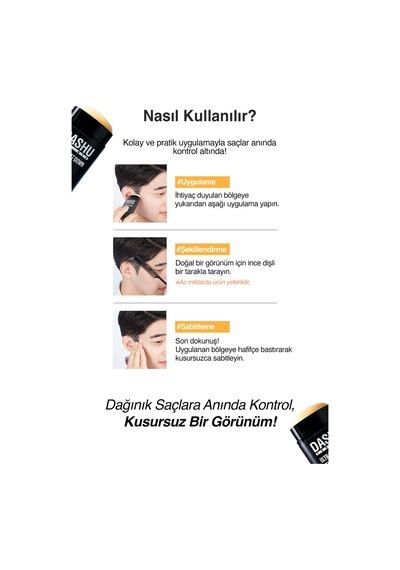 Pratik, Ultra Güçlü Kalıntı Bırakmayan Mat Stick Wax Dashu For Men Premium Ultra Mat Down Stick Wax