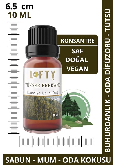 Lofty Yüksek Frekans Uçucu Yağ Buhurdanlık Esansı Oda Kokusu 10 ML