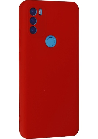 Gld-spt- Newface General Mobile Gm 21 Plus Kılıf Nano İçi Kadife Silikon - Kırmızı
