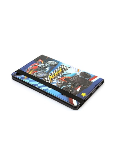 Apple Ipad Mini 5 Kılıf 2019 A2133 A2124 A2125 A2126 Uyumlu Kabartma Resimli+ Ekran Koruyucu + Kalem Kapaklı Kılıf