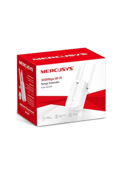 Mercusys MW300RE 300 Mbps 2.4 GHz Kablosuz Menzil Genişletici