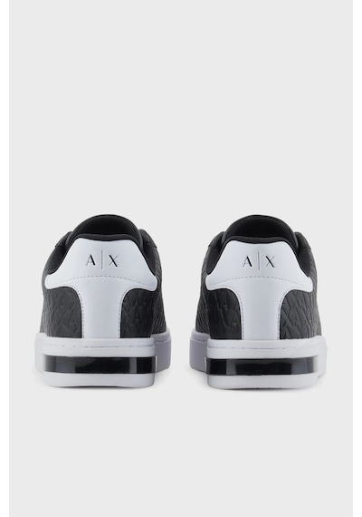 Armani Exchange Erkek Ayakkabı Xm000140 Af11916 Mc011 Siyah-beyaz SİYAH-BEYAZ
