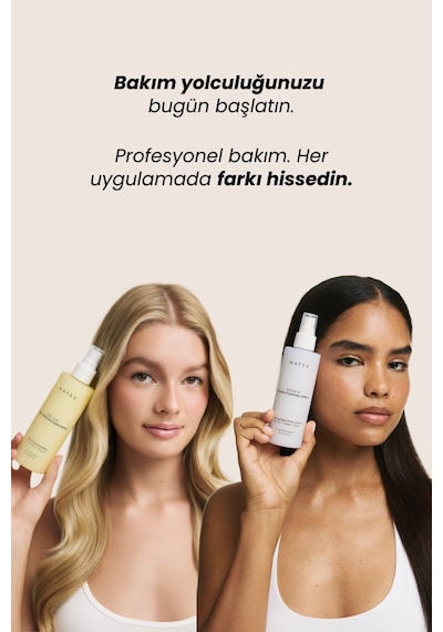 Matsu Silk Glaze Anti-Frizz Sprey 200 ml | Isı ile Aktif Koruma & Cam Parlaklığı