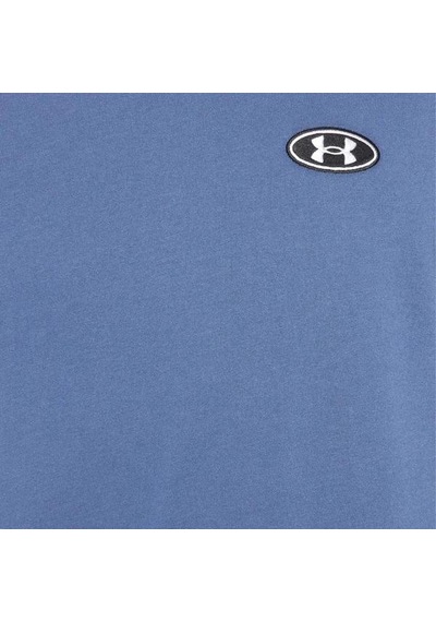 Under Armour Heavyweight Left Chest Patch Erkek Mavi Polo Yaka Tişört
