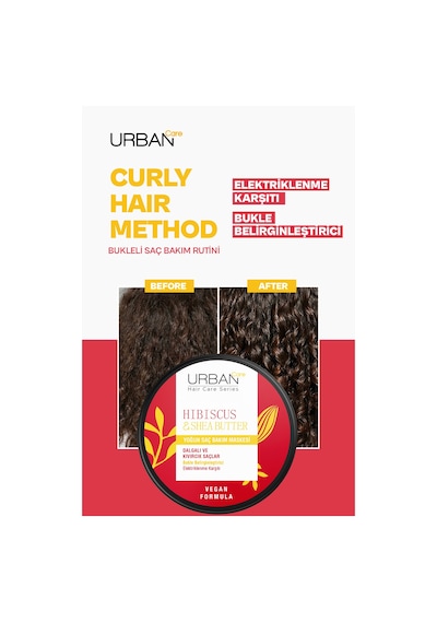Urban Care Twisted Curls Özel Yoğun Saç Bakım Maskesi 230 ML