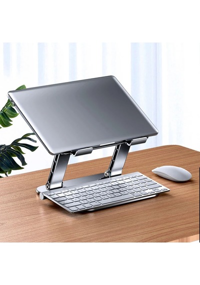 Ally Mc Ls515 Yükseklik Ayarlı Dizüstü Laptop Notebook Standı- 5775 Gümüş