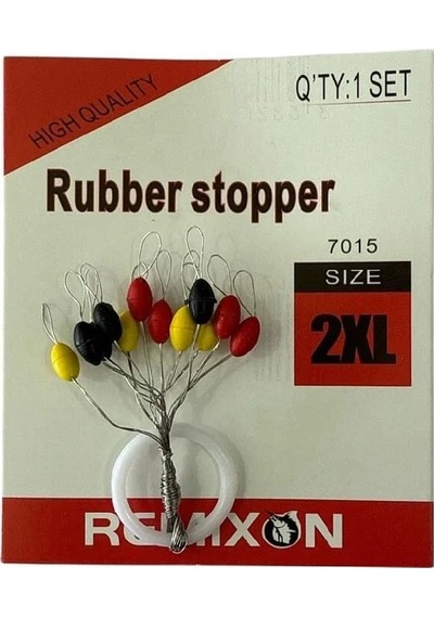 Remixon 7015 Kauçuk Misina Stoperi 12 Adet No:2xl