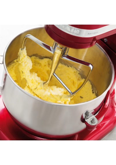KitchenAid Uyumlu 6,9 L Stand Mikser İçin Paslanmaz Çelik Düz Çırpıcı - 5k7sfb