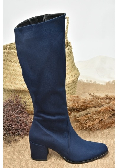 Fox Shoes Lacivert Kadın Çizme A654252702