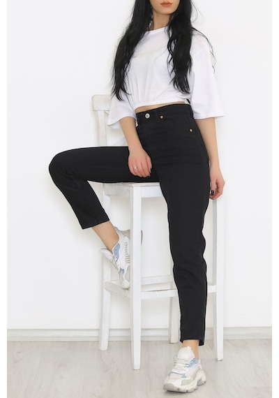 Mokashopin - Boyfriend Kot Pantolon Siyah1 - 8756.1431. 001