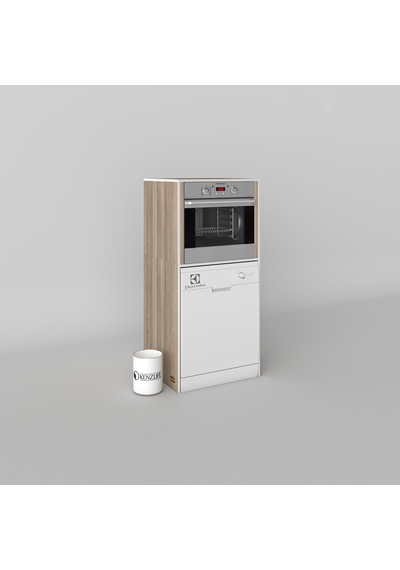 Kenzlife Ankastre Fırın&bulaşık Makinesi Dolabı Botan Crd 150 70 60 Çamaşır Makinesi