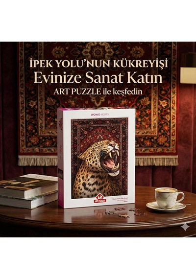 İpek Yolu'nun Kükreyişi 1000 Parça Puzzle Standart