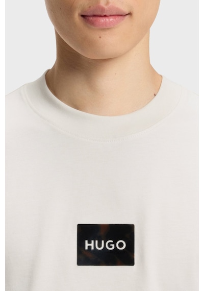 Hugo Erkek T Shirt 50557445 102 Ekru