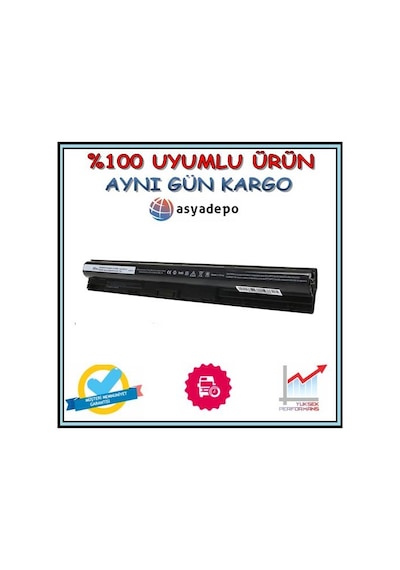Asya.Depo Dell Uyumlu M5Y1K Batarya Pil