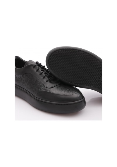 Dgn 203 Erkek Sneaker Ayakkabi Siyah Floater Siyah